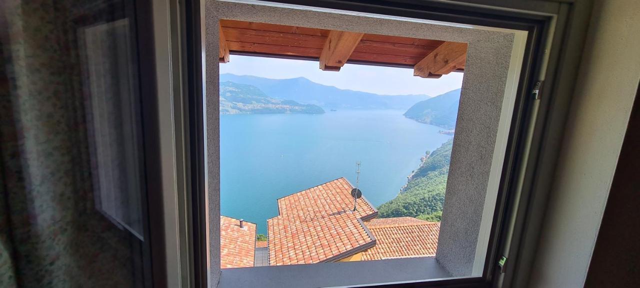La Villetta In Residence Con Piscina E Vista Lago Parzanica Exterior photo